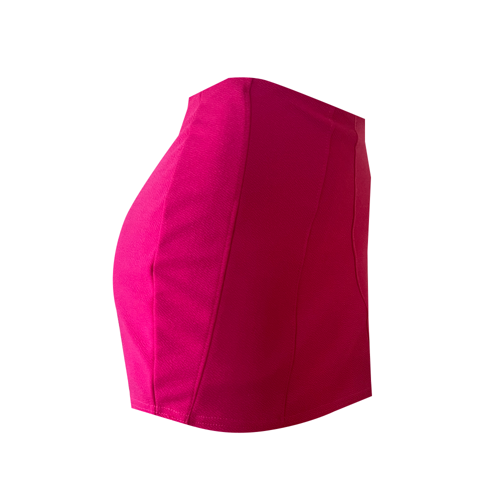 Falda Short Mini - Fucsia
