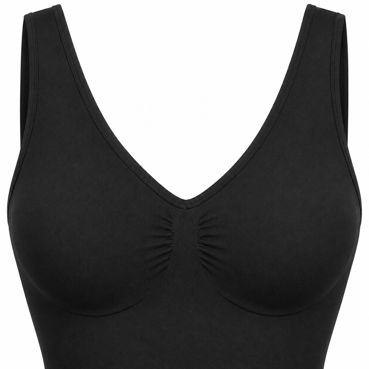 Body Faja Reductora Moldeadora Seamless - Negro - Talla L