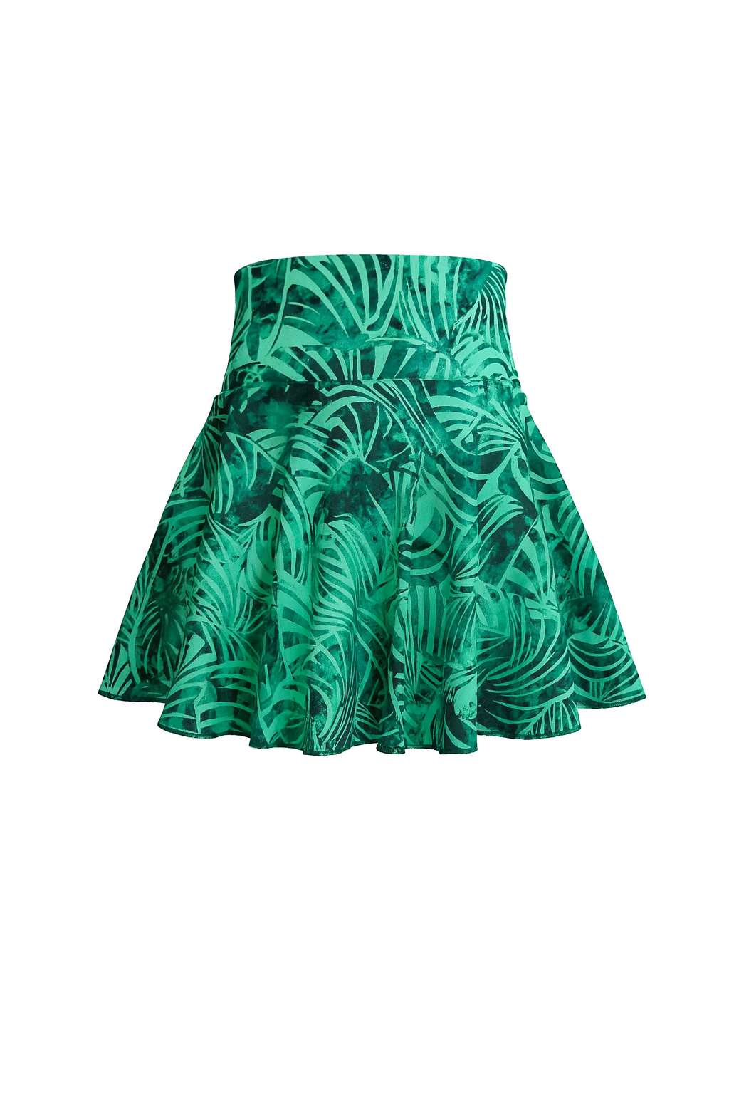 Falda Short Suplex - Verde Selva Tropical
