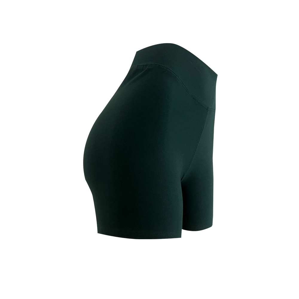 Short Algodón Verde Botella