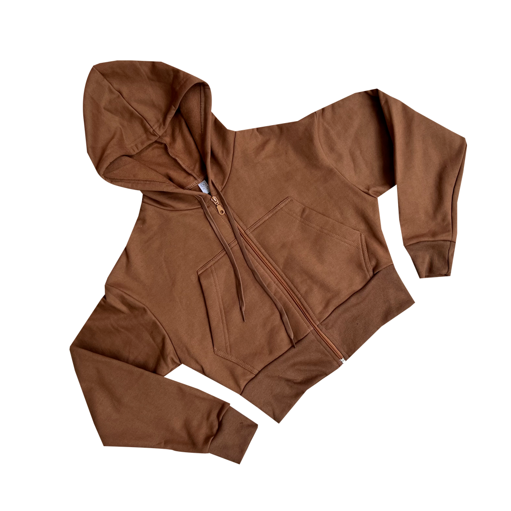 Sudadera con Capucha - Habano