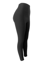 Calza Texturizada Negra - Talla XL