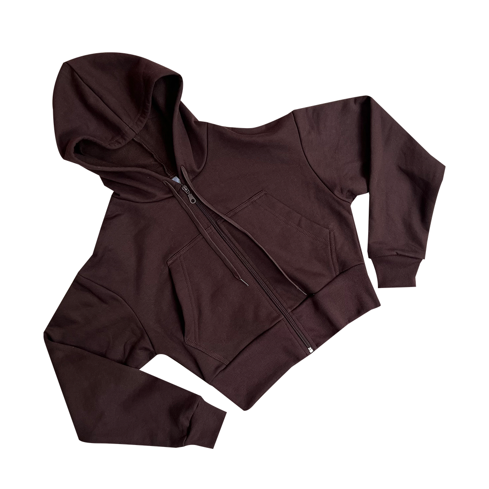 Sudadera con Capucha - Café