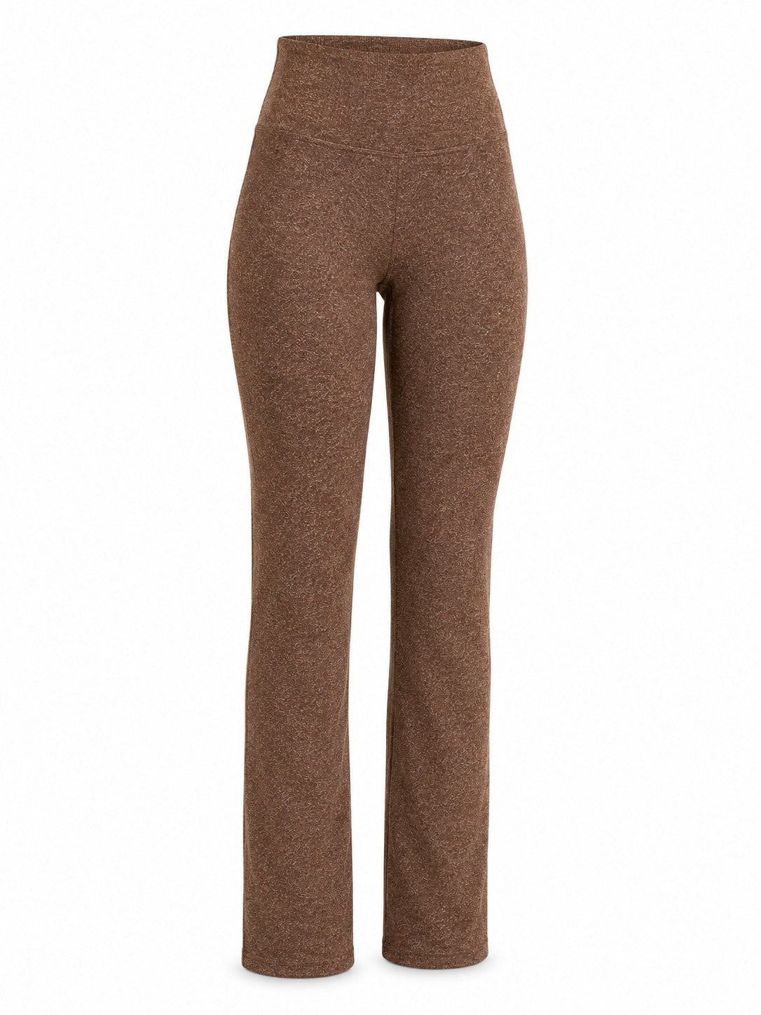 Pierna Recta algodón elasticado  - Moka Jaspeado - Talla XL