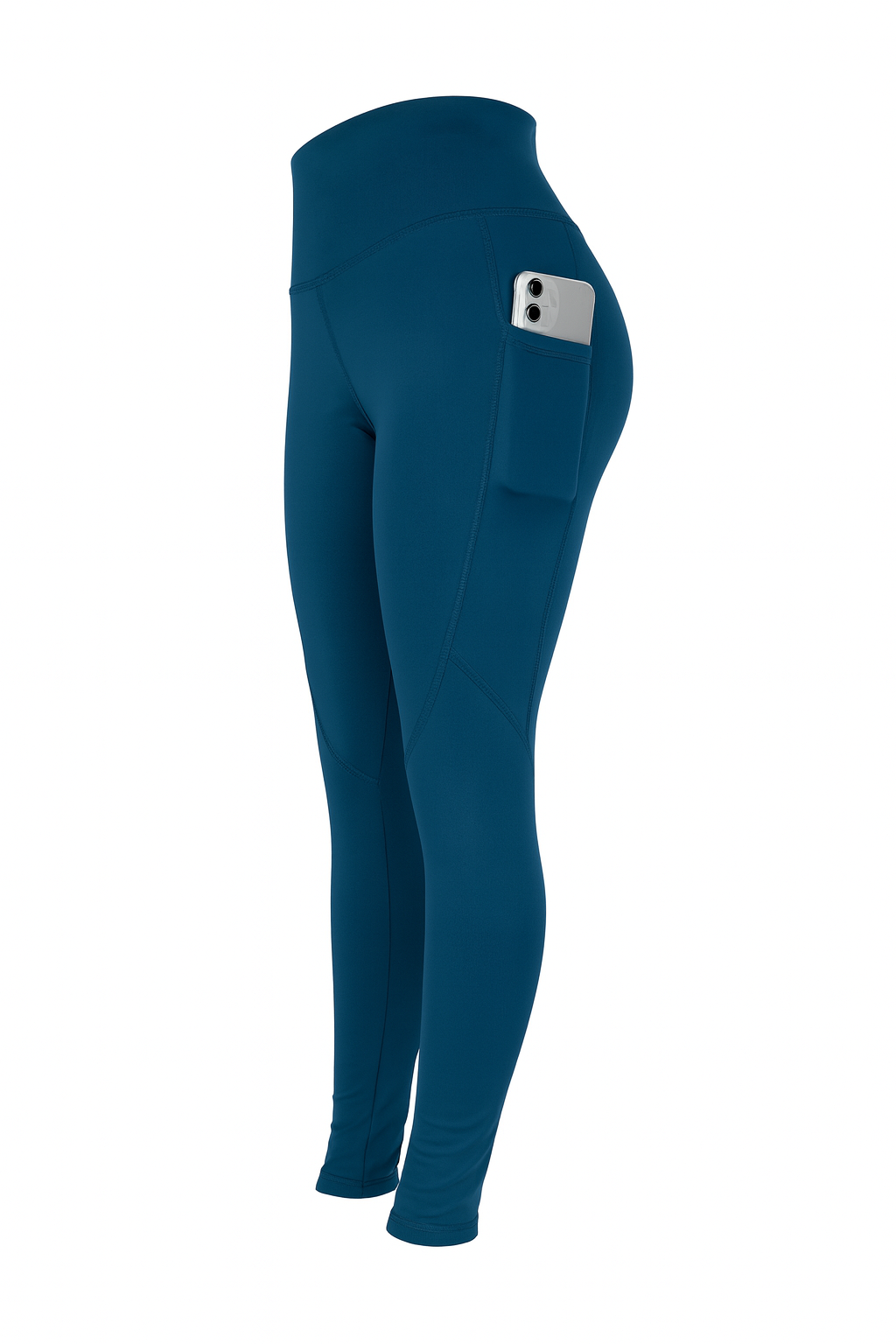 Calza Suplex Con Bolsillo - Verde Petróleo