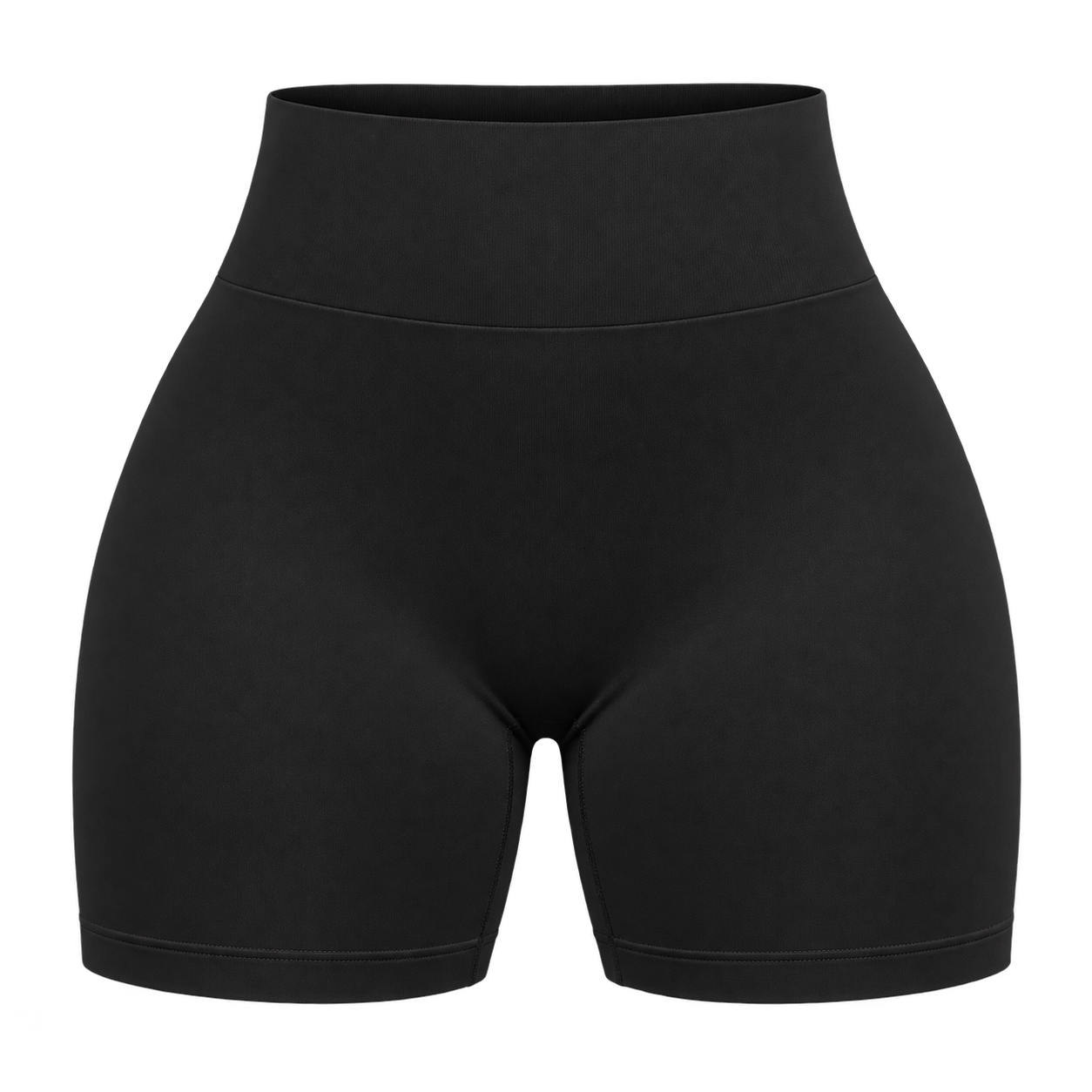 Short Deportivo Dynamic Push Up – Tiro Alto 4.5 - Negro - Talla L