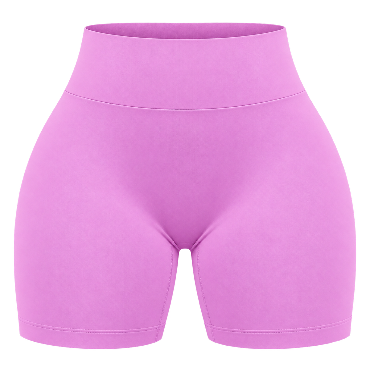 Short Deportivo Dynamic Push Up – Tiro Alto 4.5 - Rosa - Talla M