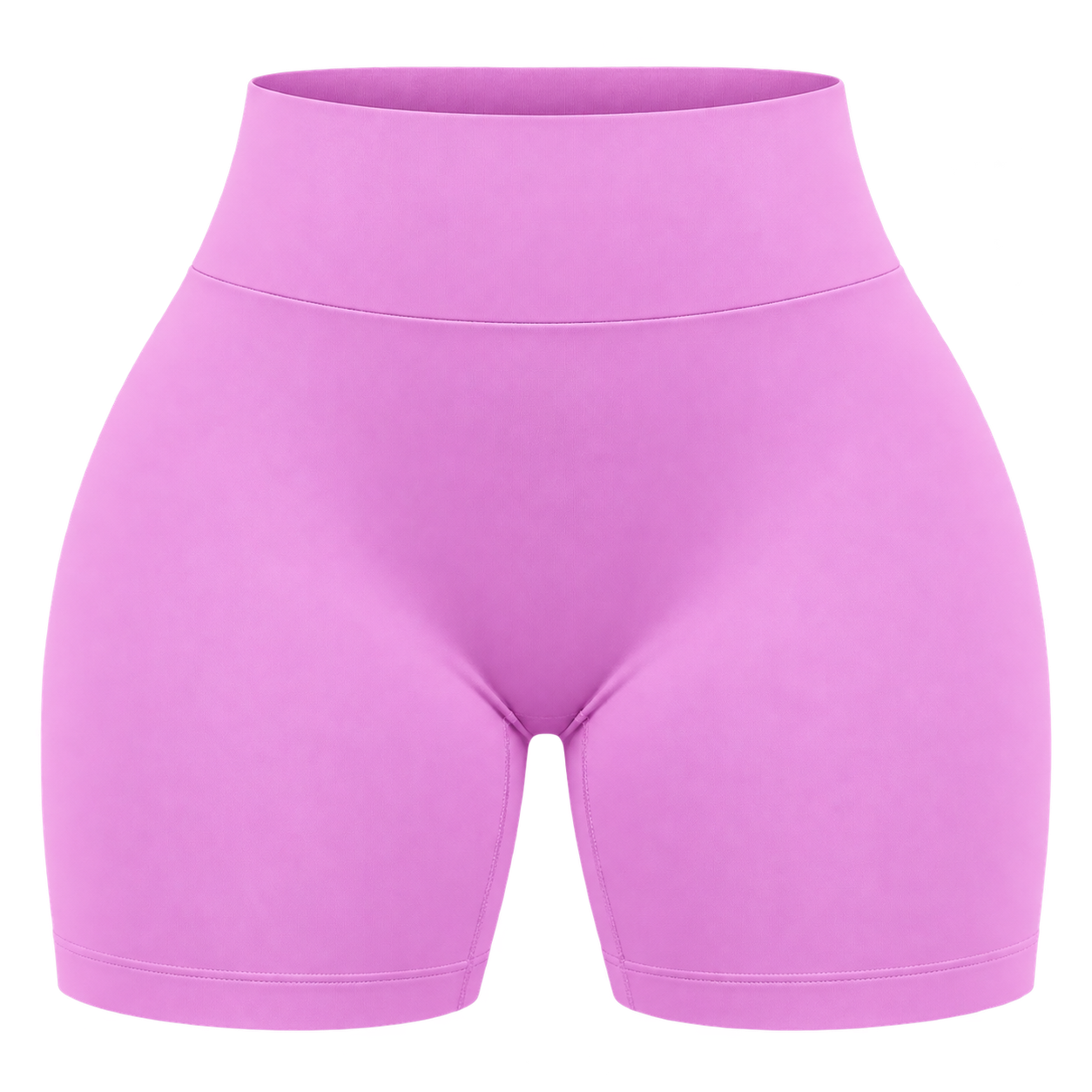 Short Deportivo Dynamic Push Up – Tiro Alto 4.5 - Rosa - Talla M
