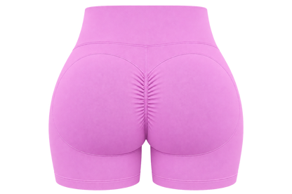 Short Deportivo Dynamic Push Up – Tiro Alto 4.5 - Rosa - Talla M