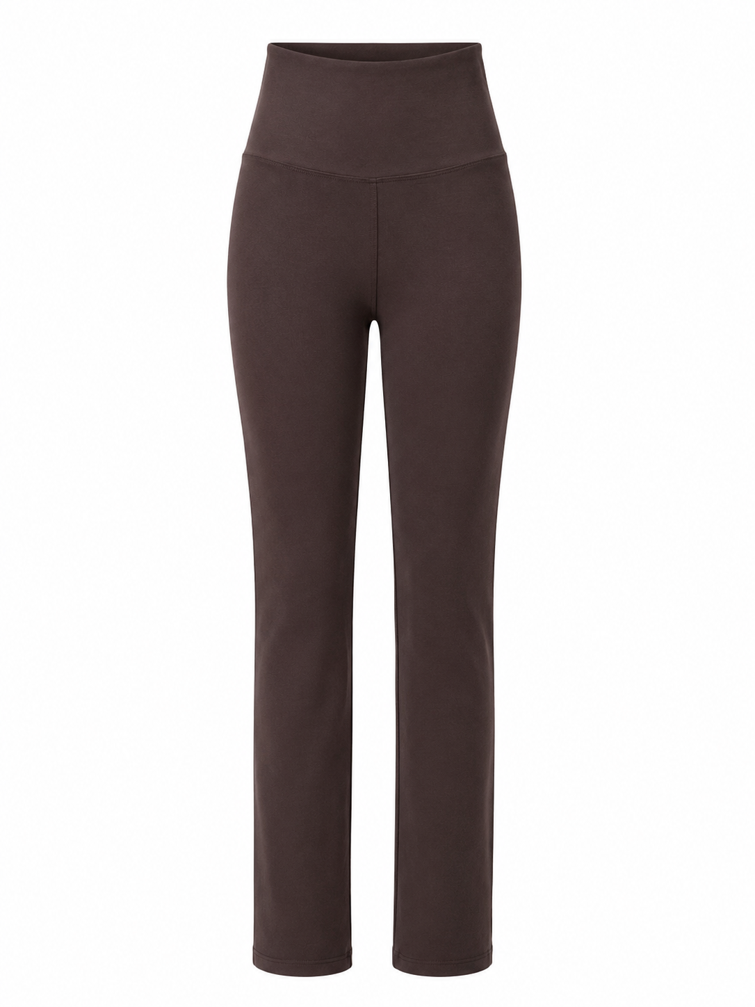 Pierna Recta algodón elasticado  - Cafe Oscuro - Talla XL