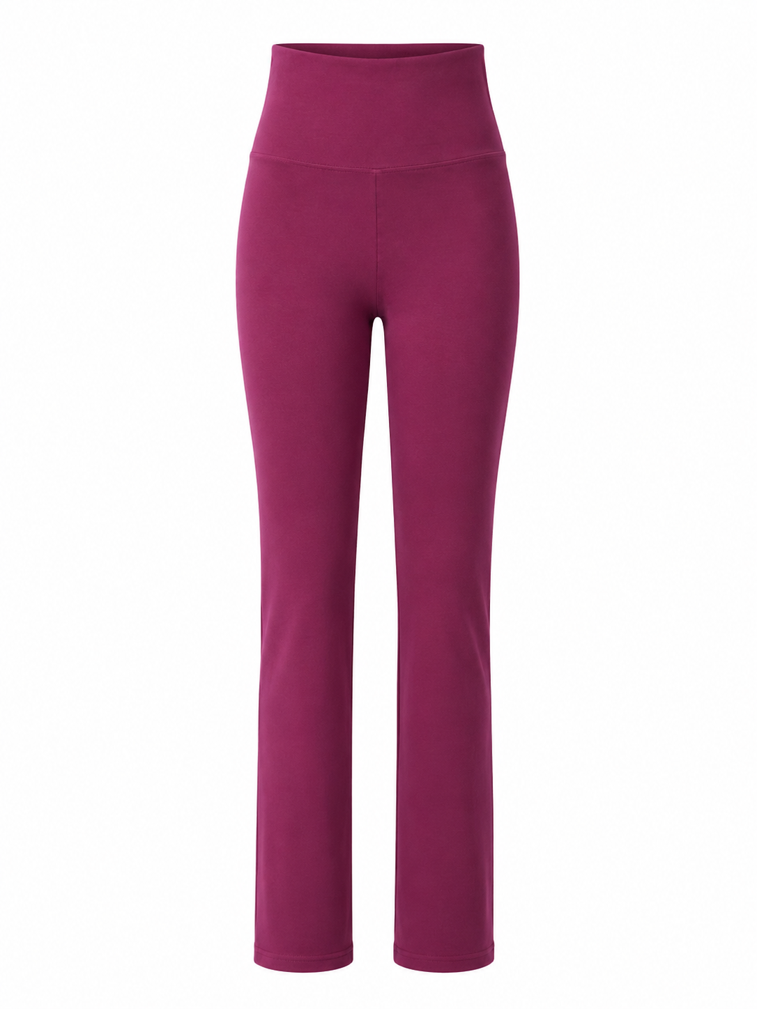 Pierna Recta algodón elasticado  - Burdeo - Talla XL