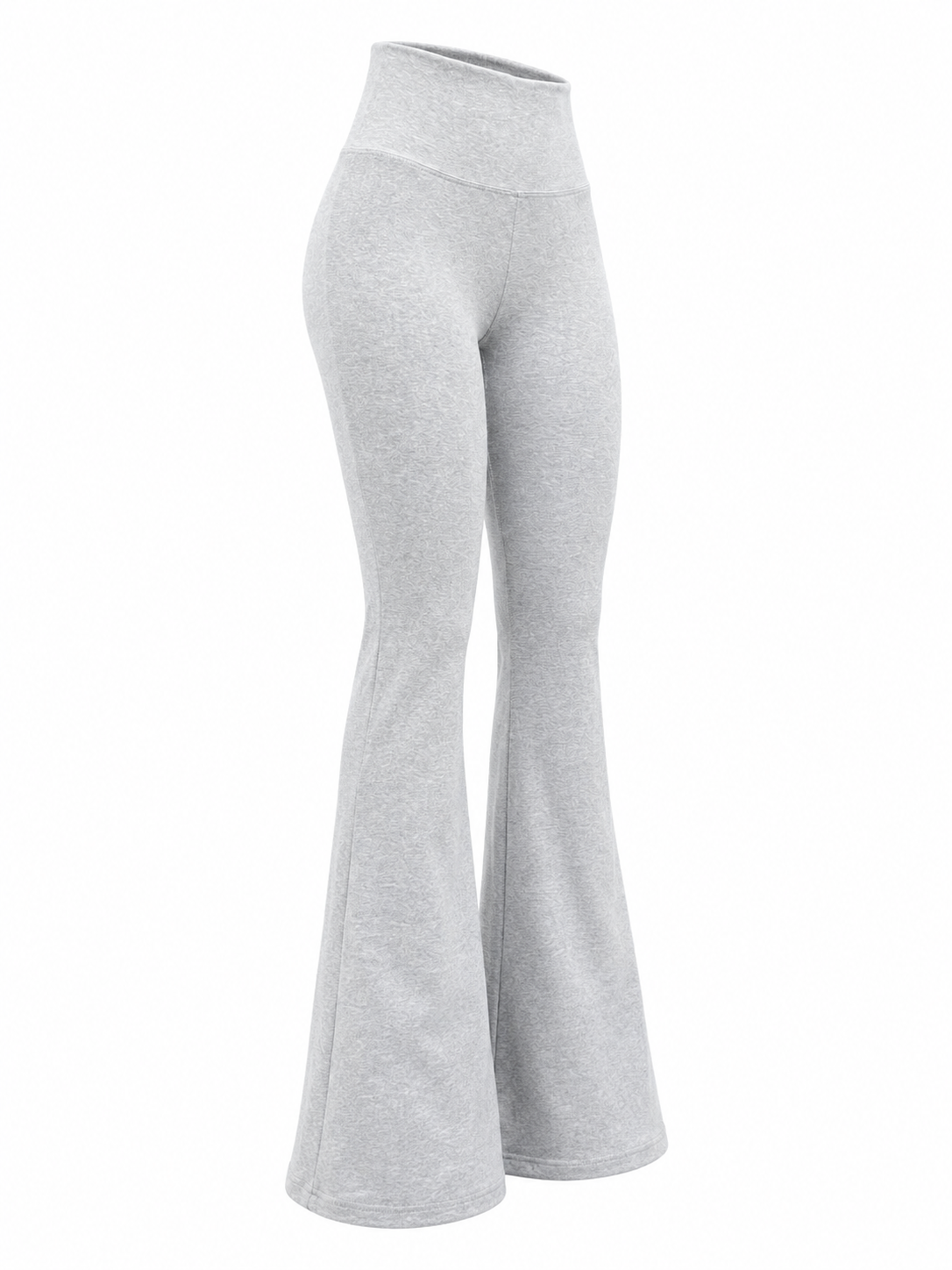 Flare Pants Algodón - Gris Claro  - Talla Estándar