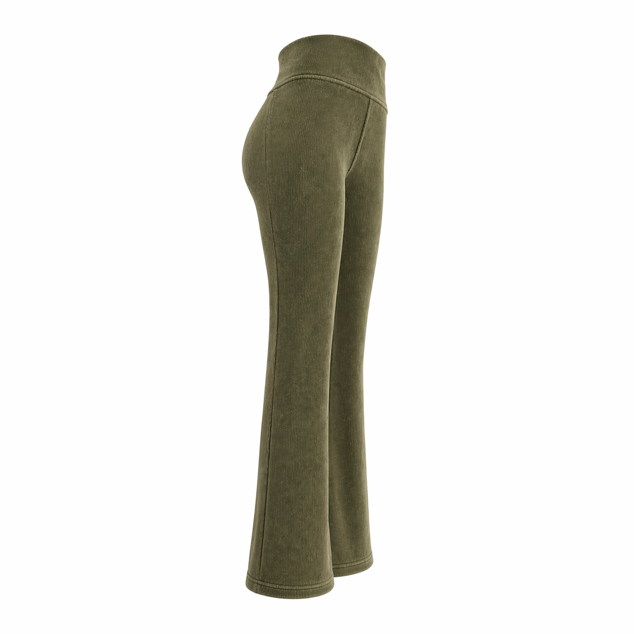 Flare Pants Cotele - Polar - Verde Musgo - Talla Estándar