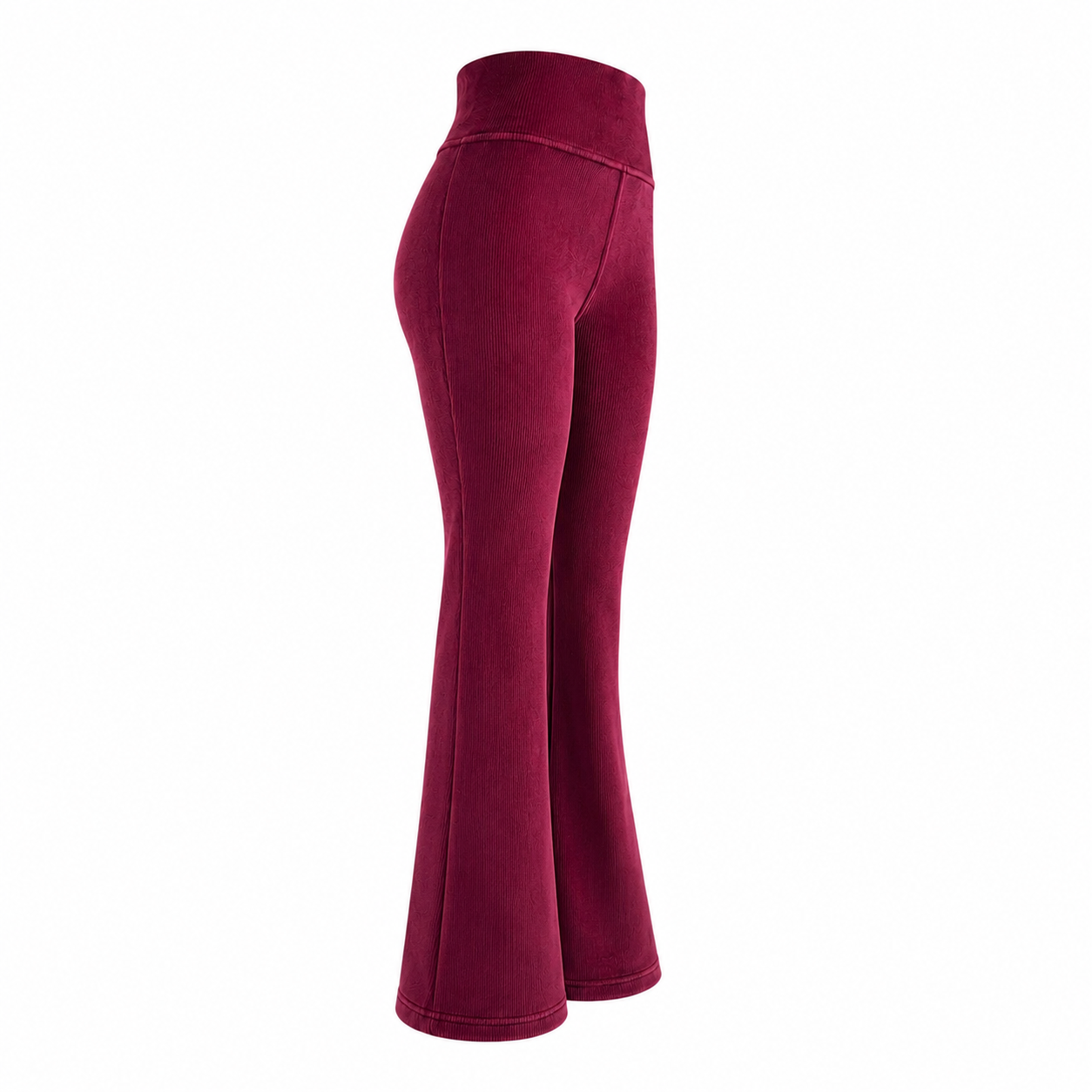 Flare Pants Cotele - Polar - Vino Borgoña