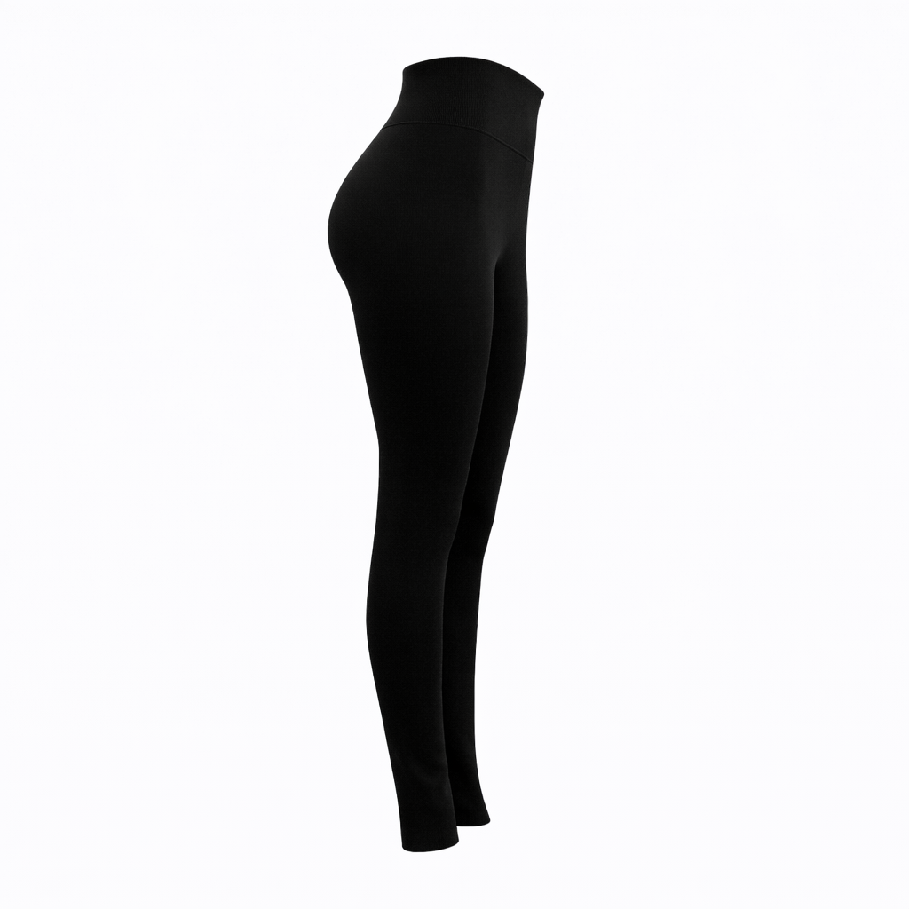 Calza Micropolar  Suplex Negra