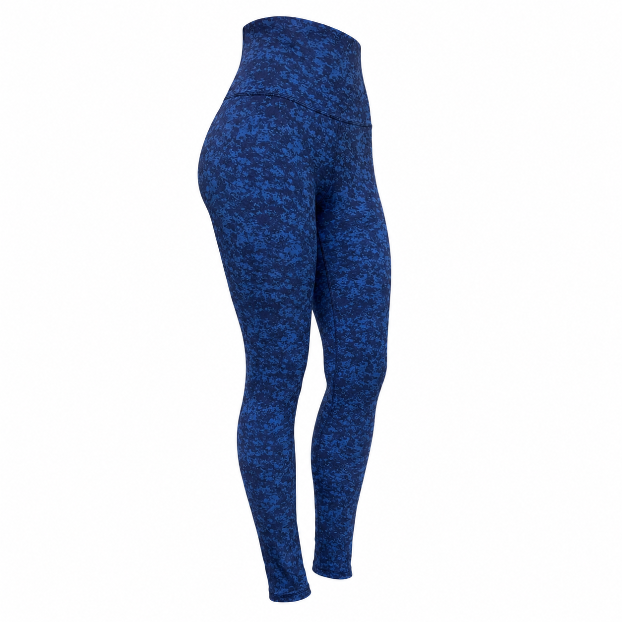 Calza De Algodón Con Polar - Tye Azul