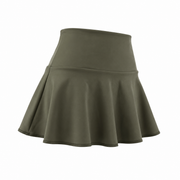 Falda Short Amapola - Verde musgo