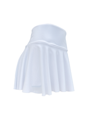 Falda Short Amapola - Blanco