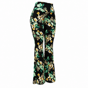 Flare Pants - Tela Sofía - Jardín Esmeralda - Talla Estandar
