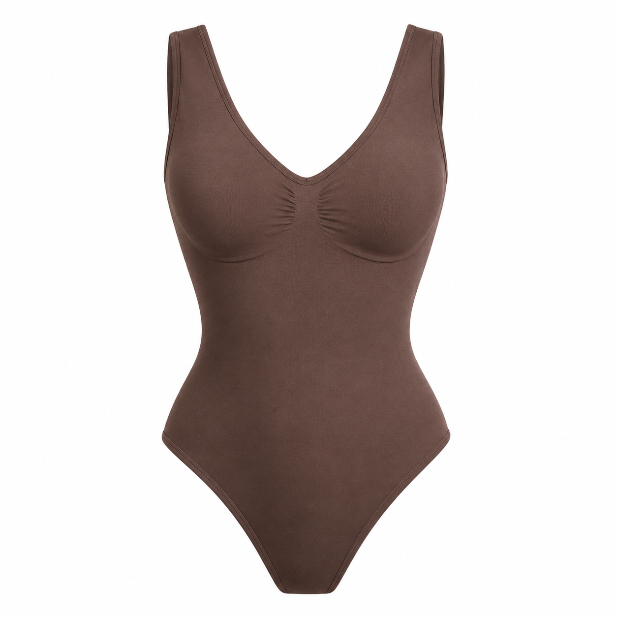 Body Faja Reductora Moldeadora Seamless - Marron - Talla M