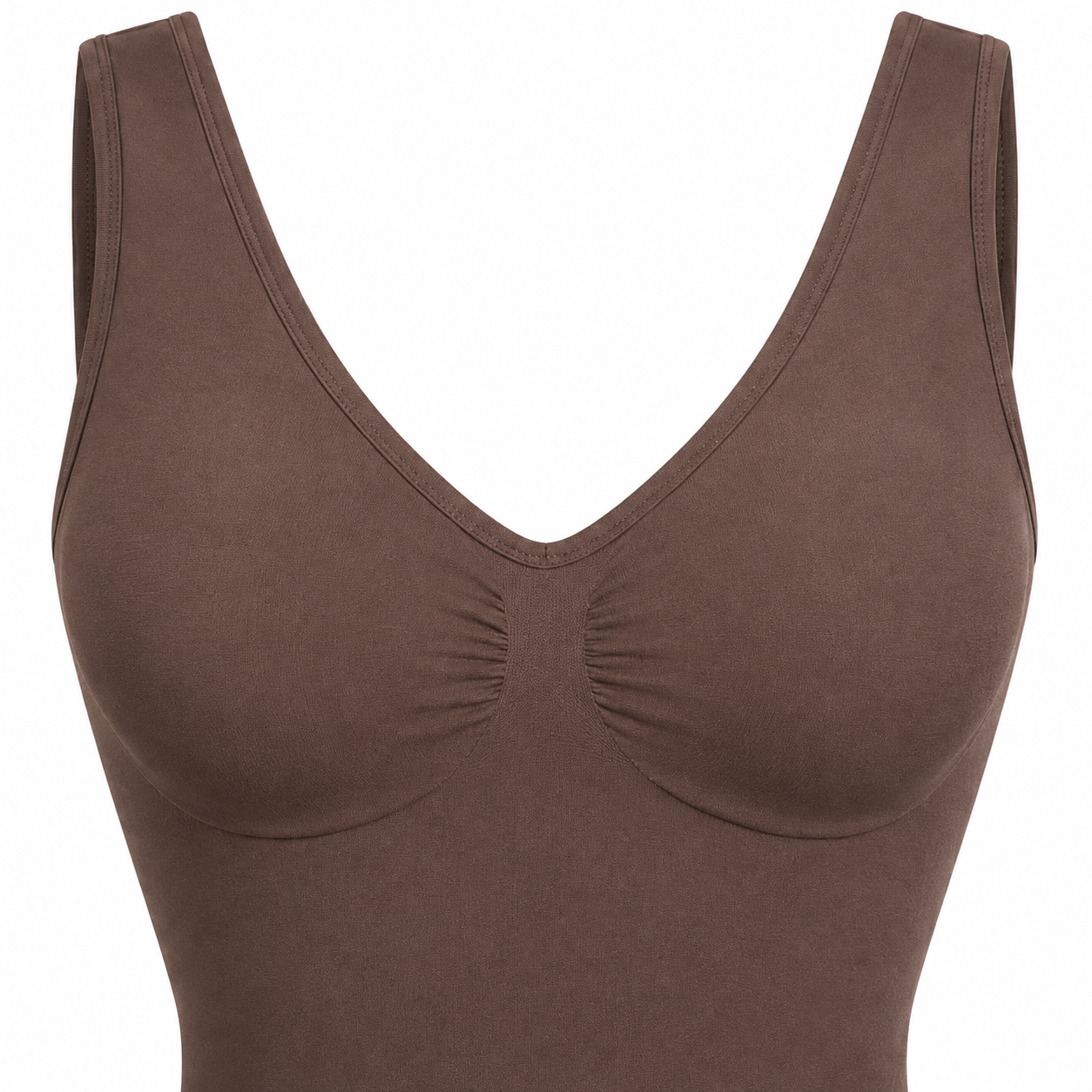 Body Faja Reductora Moldeadora Seamless - Marron - Talla M