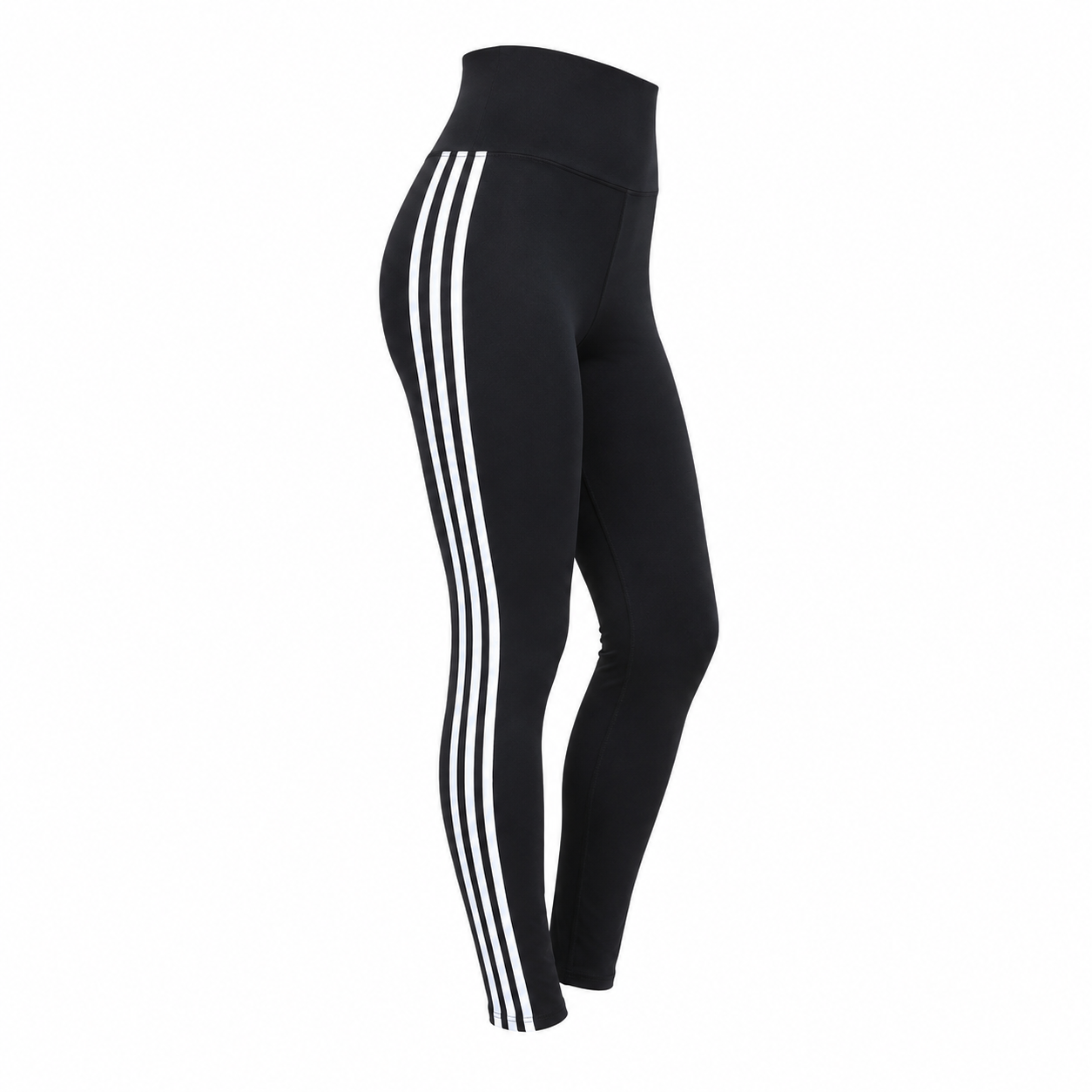 Calza Franjas Negra - Talla Estándar