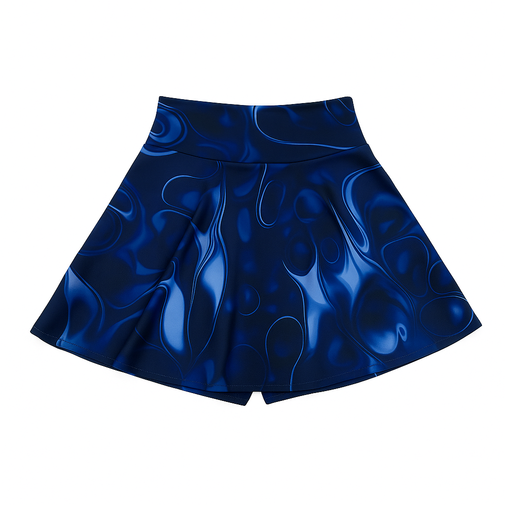Falda Short Suplex - Azul Óleo