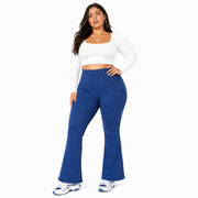 Flare Pants  Polar - Azul - Talla Estándar