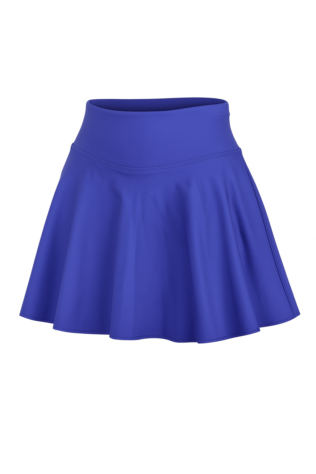 Falda Short Con Bolsillos — Lila