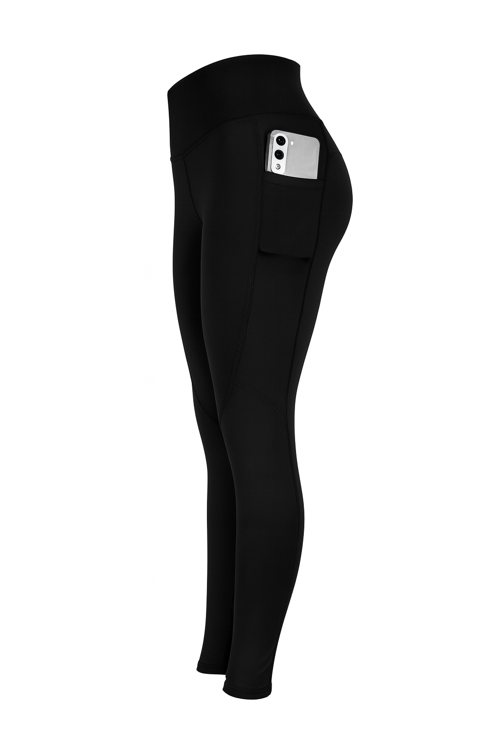 Calza Suplex Con Bolsillo - Negra - Talla L