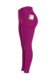 Calza Suplex Con Bolsillo - Malva - Talla L
