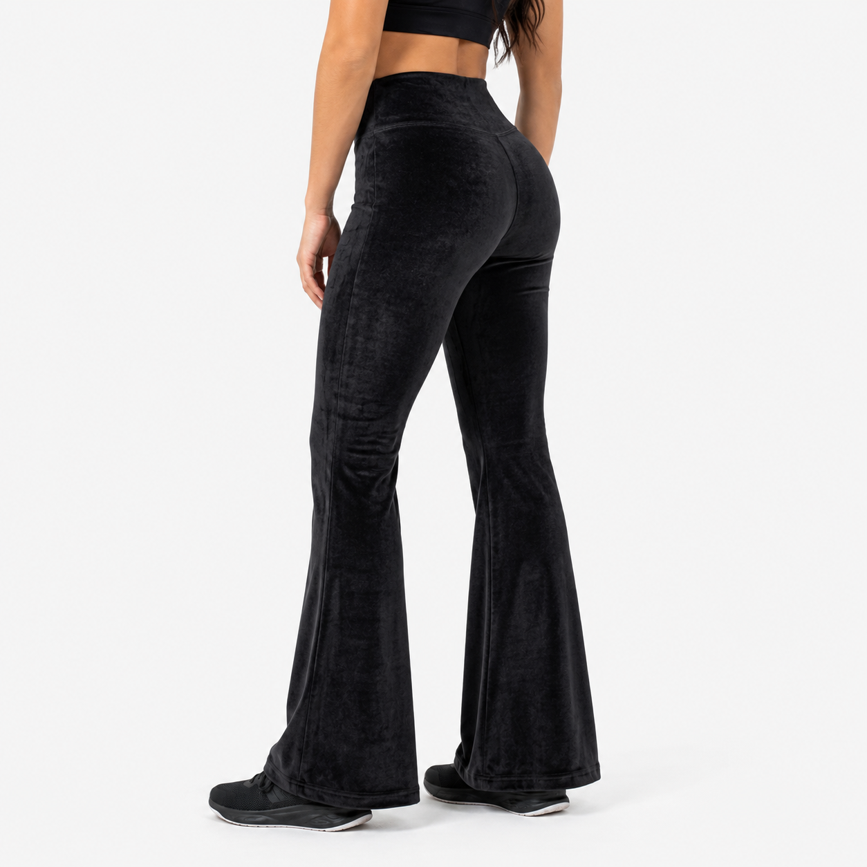 Flare Pants Cotele - Polar - Negro - Talla Estándar