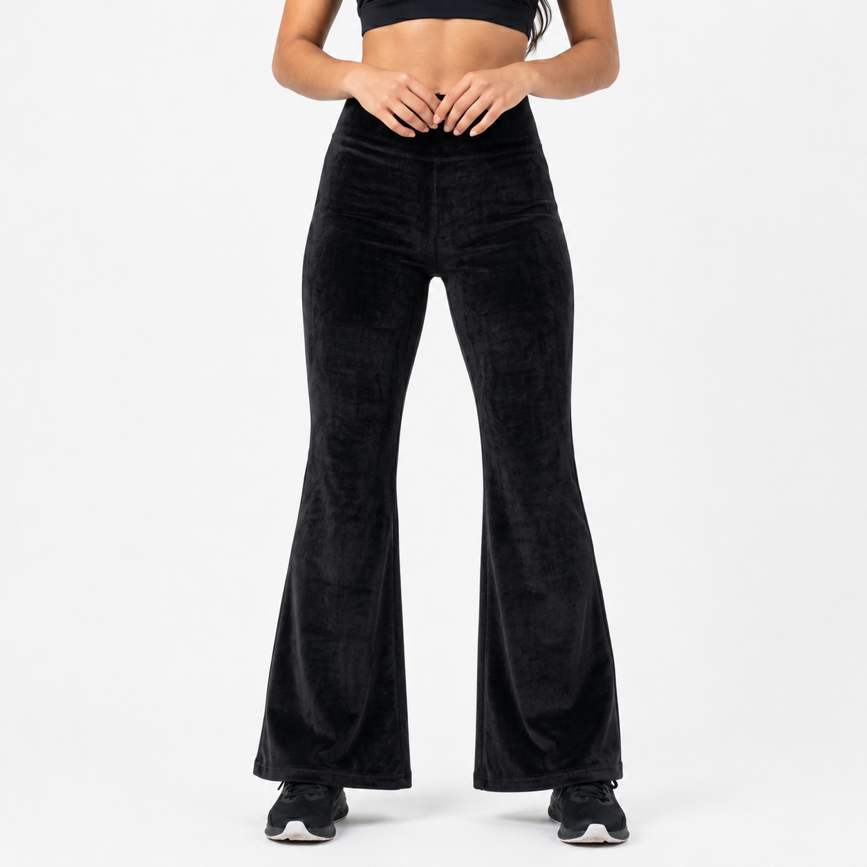 Flare Pants Cotele - Polar - Negro - Talla Estándar