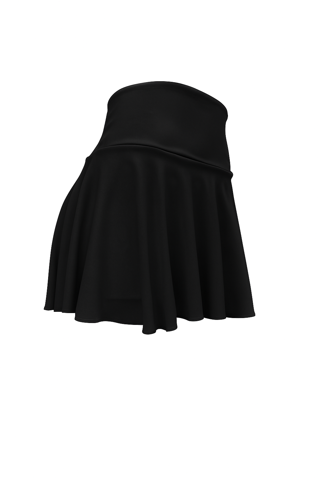 Falda Short Amapola - Negra XL