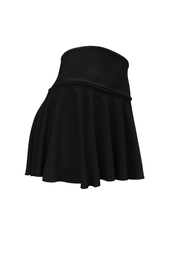 Falda Short Amapola - Negra