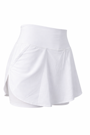 Falda Short con bolsillos - Blanca