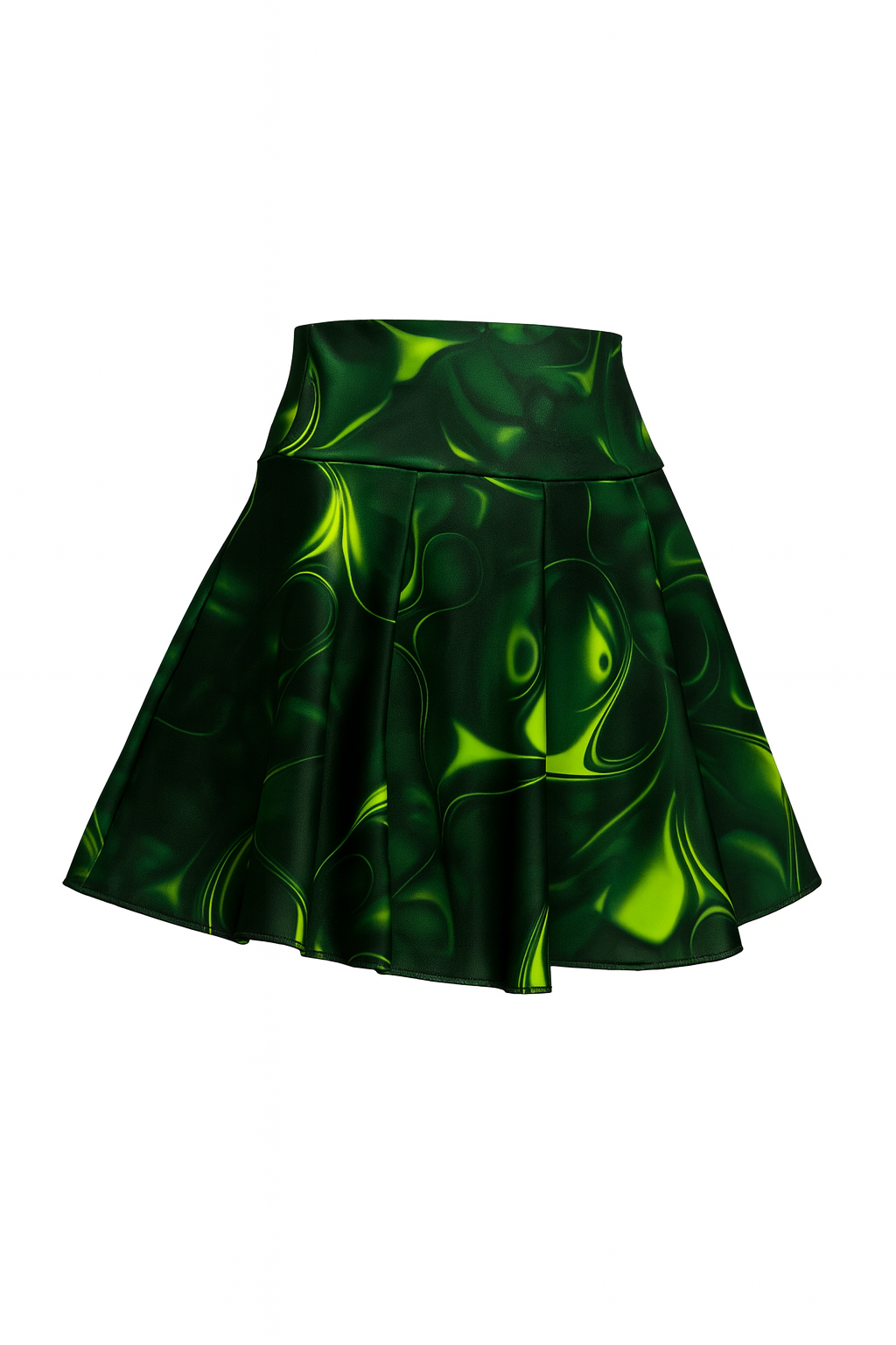 Falda Short Suplex - Verde Neón Plasma