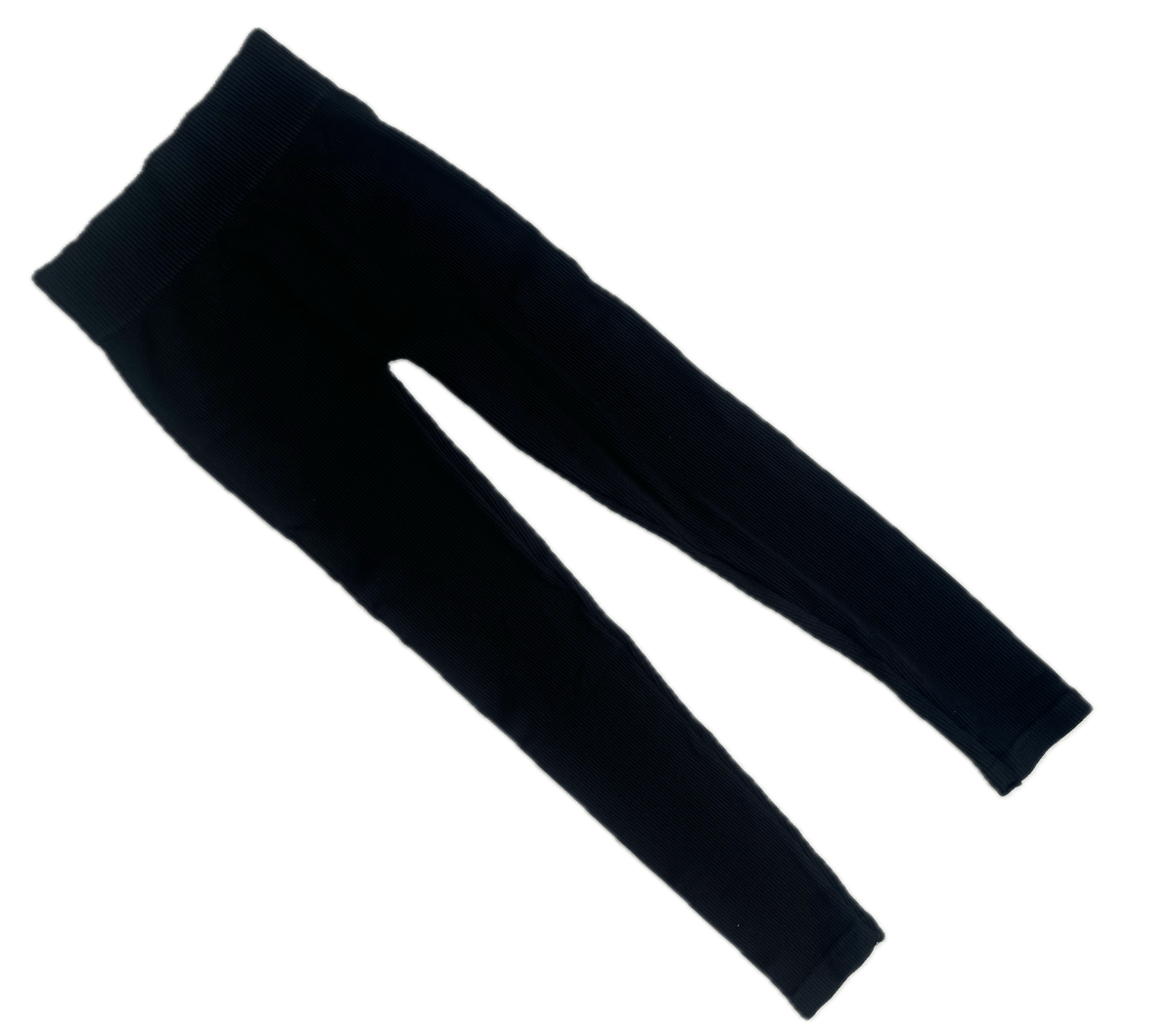 Calza Ribs - Negra - Talla Estándar