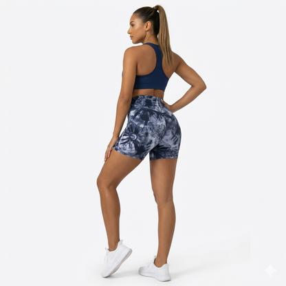Short Suplex - Tie-Dye Negro - Talla Estándar