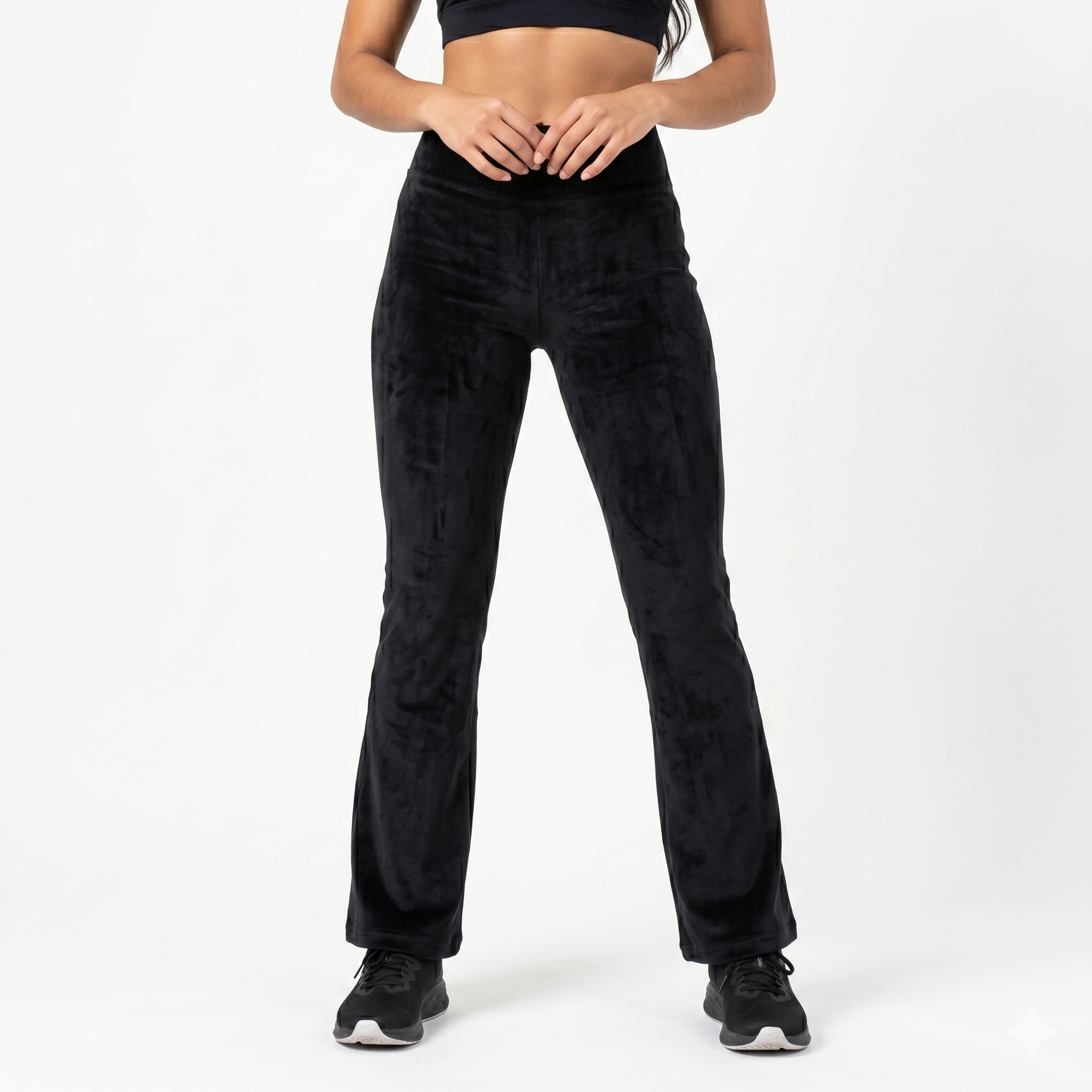 Flare Pants Cotele - Polar - Negro