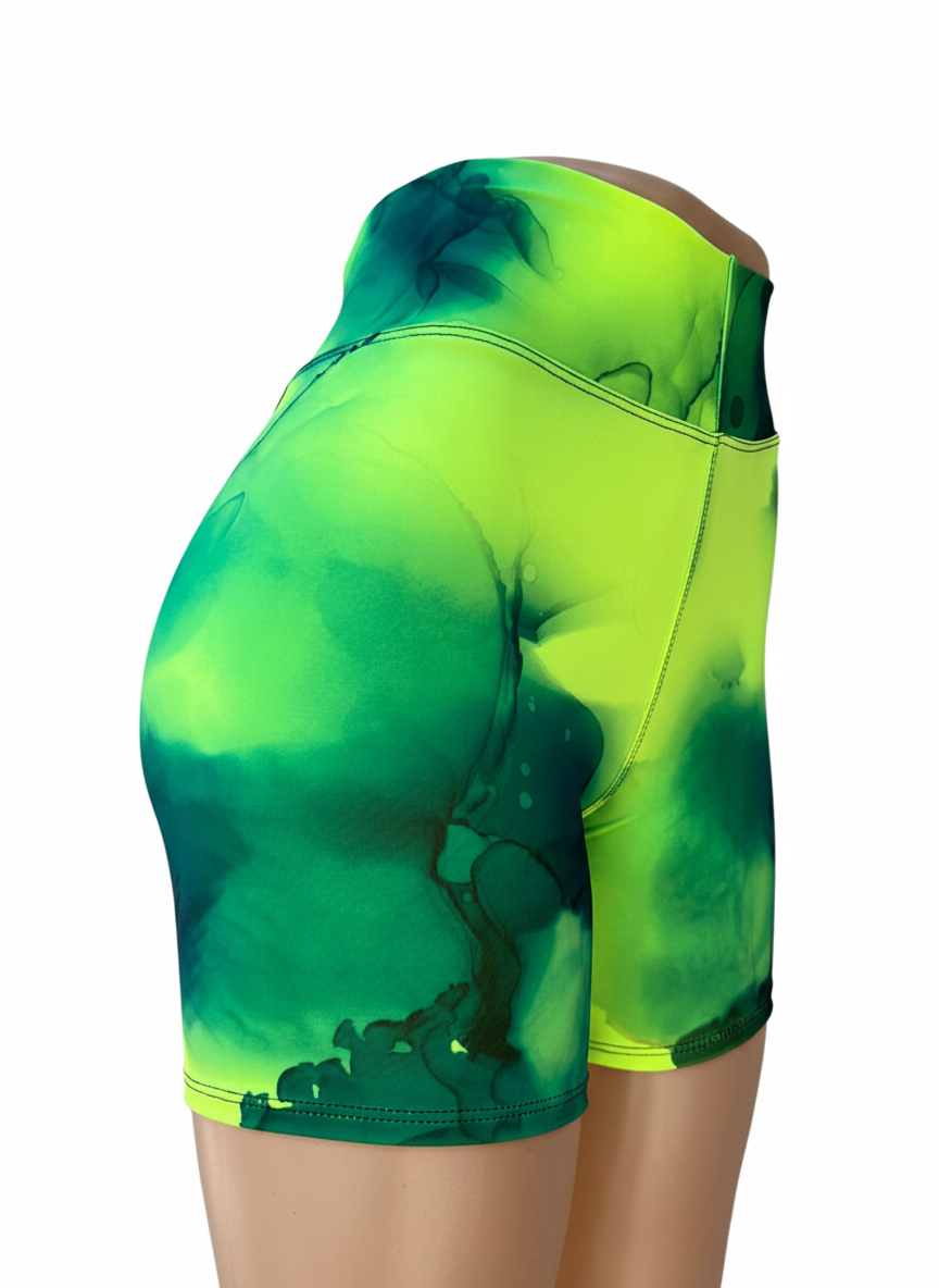 Short Suplex - Tie-Dye Verde