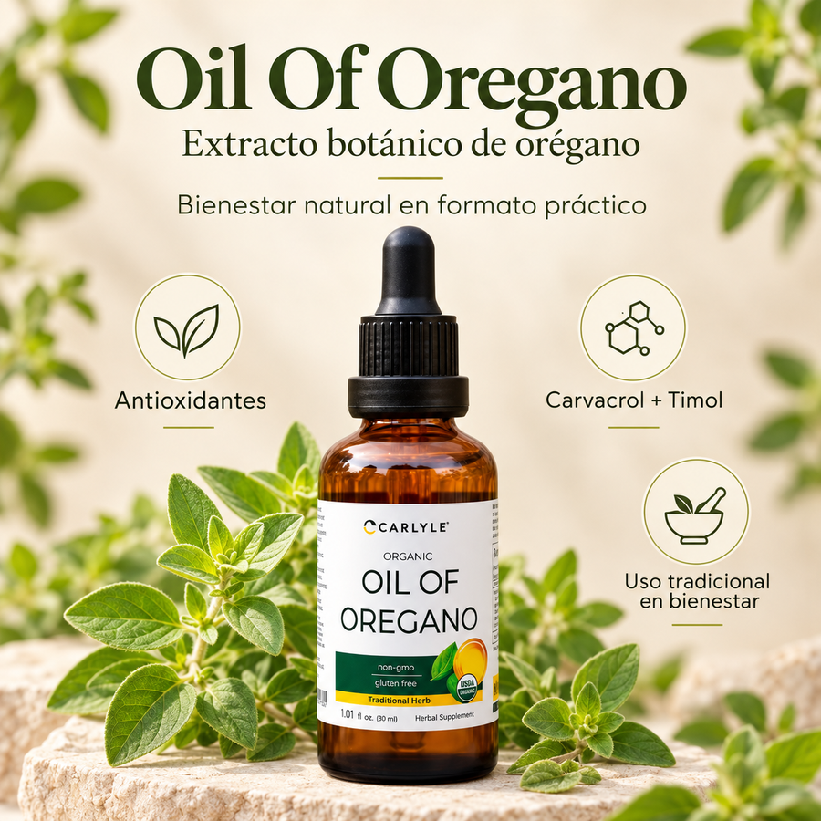 Oil Of Oregano – Aceite de Orégano en Cápsulas