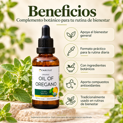 Oil Of Oregano – Aceite de Orégano en Cápsulas