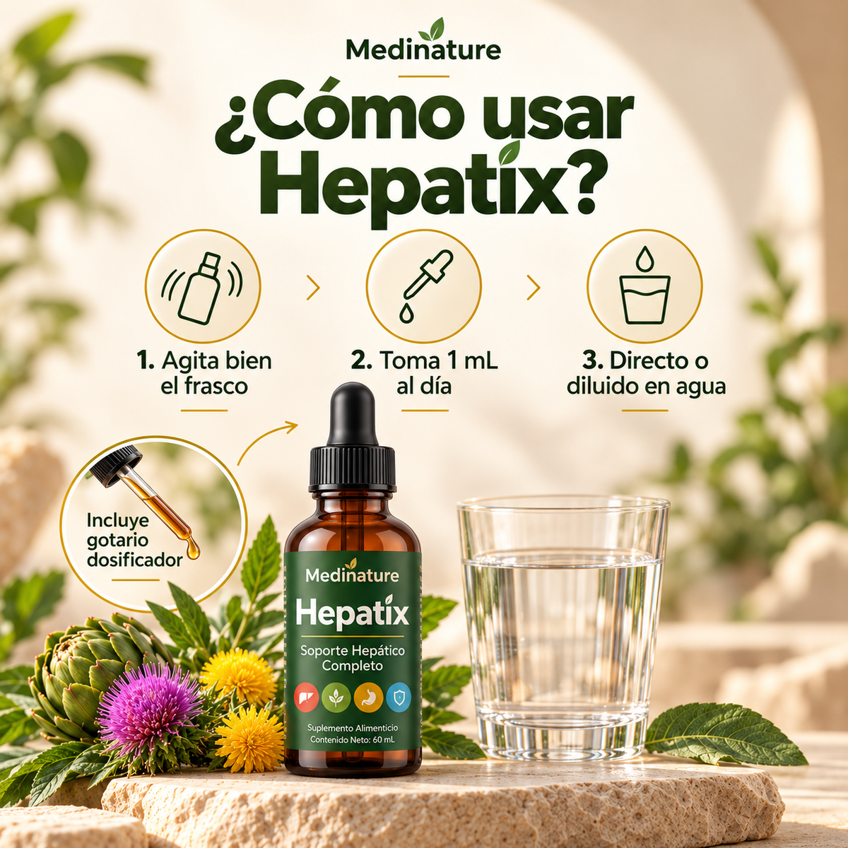 Hepatix – Fórmula de Soporte Hepático Completo