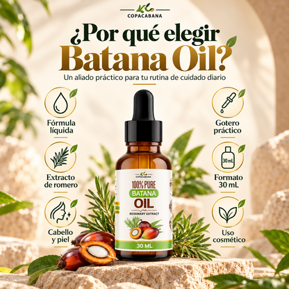 Aceite de Batana 100% Puro y Natural – Nutrición para Cabello y Piel 30 ml