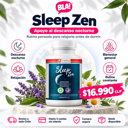 Sleep Zen | Suplemento Natural para el Descanso