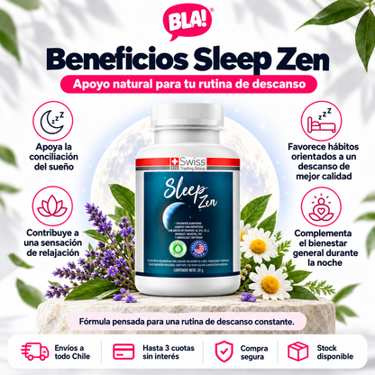 Sleep Zen | Suplemento Natural para el Descanso