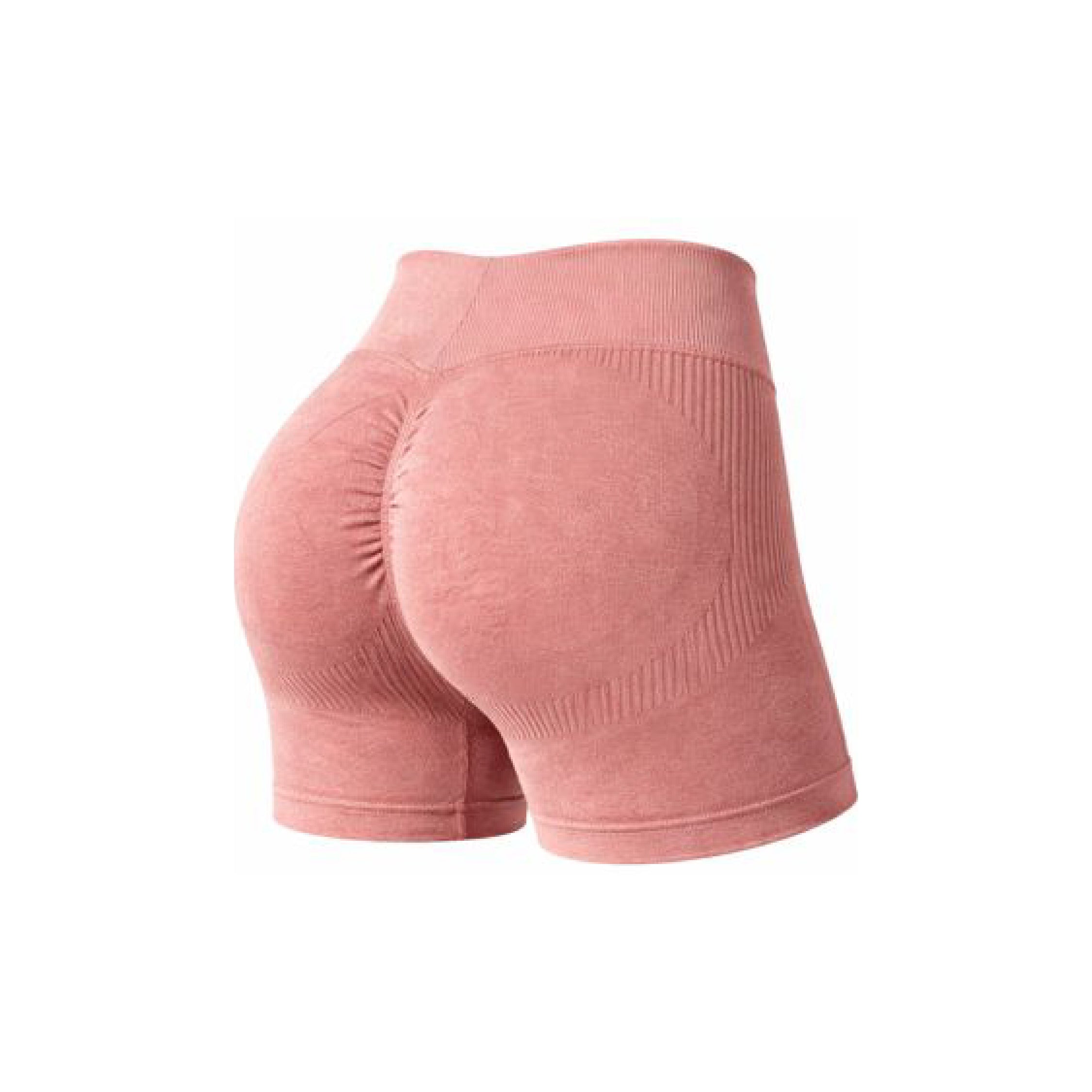 Short Push Up Liso con Cintura en V - Damasco