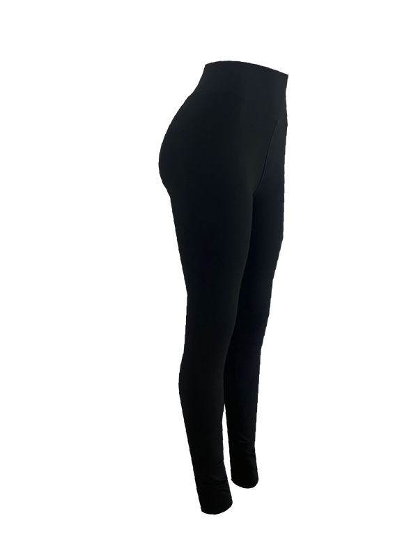 Calza Algodón Negro - Talla Estándar
