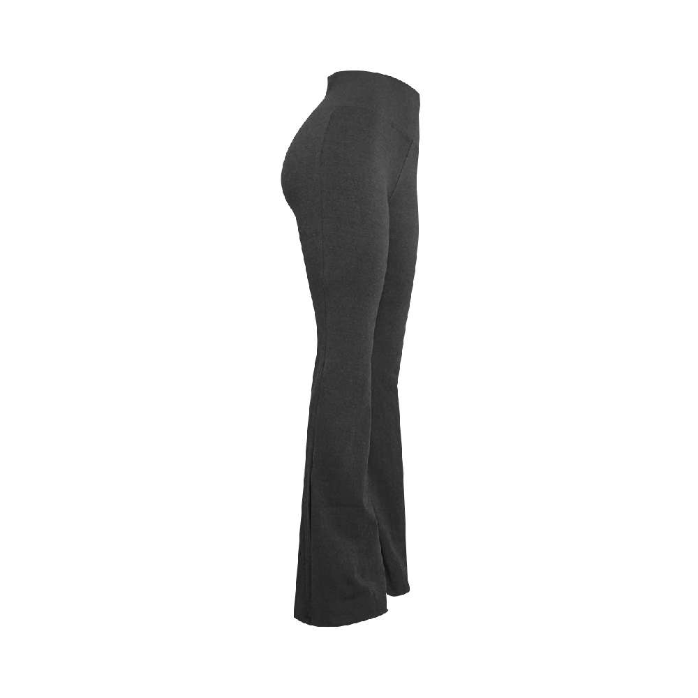 Calza Pata de Elefante Gris Oscuro